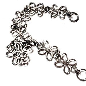 Sterling .925 Silver Knot Bracelet